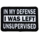 Red Rock Outdoor Gear Morale Patch, In My Defense, 97-087