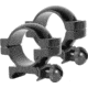 Redfield 1in Aluminum Rifle Scope Rings, Medium, Gloss Black - 47311