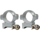 Redfield Mounts 1in Aluminum Rifle Scope Rings - High, Silver 47317