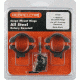 Redfield Mounts .22 Cal Rimfire Steel Rifle Scope Rings - 1in, Med, .22, Matte 47430