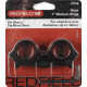 Redfield Mounts 4 Hole Aluminum Rifle Scope Rings - Med, Matte 47330