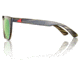 Redfin Polarized Key Largo Sunglasses, Matte Gray Frame, Seagrass Polarized Lens, One Size, 2102