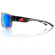 Redfin Polarized Sanibel Sunglasses, Black Tortoise Frame, Coastal Blue Polarized Lens, One Size, 1407