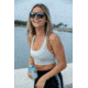Redfin Polarized Tybee Sunglasses, Black Tortoise Frame, Shad Mirror Polarized Lens, One Size, 1102