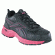 REEBOK Ateron Sport Oxford, Black/Pink, 6, W RB482-BLK/PINK-6-W-W