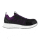 Reebok Fusion Flexweave Athletic Work Shoe - Womens, Wide, Black/Purple, 8, 690774487970
