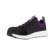 Reebok Fusion Flexweave Athletic Work Shoe - Womens, Wide, Black/Purple, 8, 690774487970