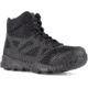 Reebok Mens Dauntless Ultra-Light Seamless 5in Athletic Hiker Boots w/ Side-Zip, Black, 6.5, RB4507-BLACK-6.5-MENS-M