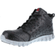 Reebok Sublite Cushion Athletic Mid Cut, Alloy Toe Work Shoe - Mens, Medium, Waterproof, Black/Grey, 4, 690774498860