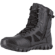 Reebok Sublite Cushion Waterproof, 8 inch Soft Toe Tactical Boot w/Side Zip - Mens, Black, 5.5W, RB8806-Black-5.5-Male-W
