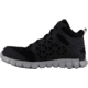 Reebok Sublite Cushion Work Shoe Athletic Mid Cut - Womens, Black, 6.5, Medium, 690774469891