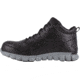 Reebok Sublite Cushion Work Shoe Athletic Waterproof Mid Cut - Mens, Black/Grey, 9, Wide, 690774451841