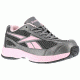 Reebok Womens Ketee Steel Toe Athletic Cross Trainer Shoes, Gray/Pink, 6 RB164-GREY/PINK-6-WOMENS-W