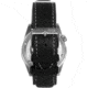 Reign Francis Leather-Band Watch w/Date, Black, One Size, REIRN6302