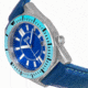 Reign Francis Leather-Band Watch w/Date, Blue, One Size, REIRN6307