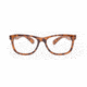 Reks Tortoise Seafarer Eyeglasses, HD Polycarbonate Colors, Amber, Single Vision, tor-sea-trans-poly-col