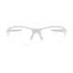 Reks White Sling XM Eyeglasses, Trivexa Signature, Brown, Single Vision, w-sli-xm-trans-trivex-sig