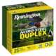Remington Nitro Steel Duplex 12 Gauge 1 1/4oz 3in 2x4 Shotgun Ammo, Steel 1450 FPS, 25 Rounds, R20321
