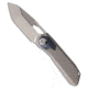 Remette Knife REMETTE RT-Peregrine Falcon Button + Safety Lock Knife Gray 3.2" Pearlescent, Gray, Bohler M390, adult, BHQ-225514