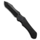 Remette REMETTE Cathedral Frame Lock Knife Milled DLC Titanium 3.5" Satin DLC S90V, Black, CPM S90V, adult, BHQ-230438