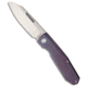 Remette RT-Squirrel Slip Joint Folding Knife, 2.83in, Bohler M390 Stainless Steel, Sheepsfoot Blade, Titanium, Purple Handle, Purple/Gray, 7.09 inch, BHQ-217188