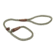 Remington Sporting Dog Braided Rope Leash, Green-White, Slip, 3 ft. R0213-GRW03
