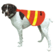 Remington Sporting Dog Canine Reflective Vest, Orange-Yellow, Safety-Visibility, Medium R1910-ORGMED