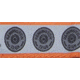 Remington Sporting Dog Deluxe Nylon Leash, Orange with Shells, Reflective, 6 ft. R6966-G-OSH06