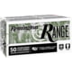 Remington Range 9mm Luger 115 Grain Full Metal Jacket Brass Cased Pistol Ammunition