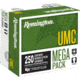 Remington UMC .380 ACP 95 Grain Full Metal Jacket Centerfire Pistol Ammo, 250 Rounds, 23721