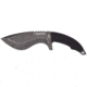 Renegade Tactical Steel G4 Kukri Chopper Fixed Blade Knife, Black RT108