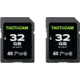 Reveal by Tactacam Full-Size 32GB SD Card, 2-Pack, Black, FS32GB-TWO