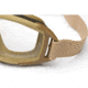 Revision Desert Locust Military Goggle System, Tan w/ Clear &amp; Smoke Lenses 4-0309-9531