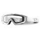 Revision Snowhawk Basic Goggle System w/ Clear Lens, White Frame, 4-0100-0007