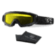 Revision Snowhawk Goggle System Basic Kit, Yellow Lens, Black Frame, 4-0101-0011