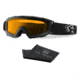 Revision Snowhawk Goggle System Basic Kit, Vermillion Lens, Black Frame, 4-0101-0013
