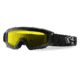 Revision Snowhawk Goggle System Deluxe Kit, Clear/Smoke/Yellow Lens, Black Frame, 4-0101-0003