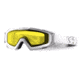 Revision Snowhawk Goggle System Deluxe Kit, Clear/Smoke/Yellow Lens, White Frame, 4-0101-0004