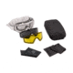 Revision Snowhawk Goggle System Deluxe Kit, Clear/Smoke/Yellow Lens, White Frame, 4-0101-0004
