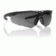 Revision Stingerhawk Eyewear System US Military Kit,Black Frame,Clear and Smoke Lens,Head Strap,Microfiber Pouch and Case 4-0152-0001