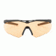 Revision Stingerhawk Eyewear System US Military Kit,Black Frame,Clear and Smoke Lens,Head Strap,Microfiber Pouch and Case 4-0152-0001