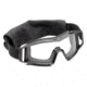 Revision Wolfspider Goggle Deluxe Kit, Clear/Solar Yellow Lens, Black Frame, 4-0307-0235