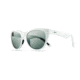 Revo Barclay Single Vision Prescription Sunglasses, White Frame, Polarized, RE 1037 09 GYSV