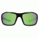 Revo Bearing Sunglasses, Matte Black Frame, Green Water Lens RE4057-01-GN