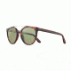 Revo Buzz Sunglasses, Honey Matte Tortoise Frame, Custom Green Lens, Polarized, RBV 1006 02 BGR
