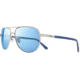Revo Conrad Sunglasses - Mens, Chrome/Blue Water, Medium, RE 1106 03 BL
