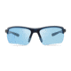 Revo Crux C Single Vision Prescription Sunglasses, Matte Navy Crystal Frame, Polarized, RE 1021 05 BLSV