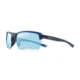 Revo Crux C Single Vision Prescription Sunglasses, Matte Navy Crystal Frame, Polarized, RE 1021 05 BLSV