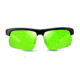 Revo Cusp S Global Fit Sunglasses, Black/Green Frame, Green Water Lens, Polarized, RE 1025GF 18 GN