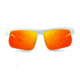 Revo Cusp S Global Fit Sunglasses, White Frame, Solar Orange Lens, Polarized, RE 1025GF 09 OG